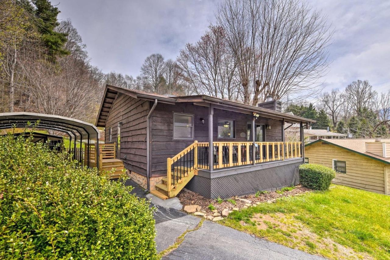 Cozy Maggie Valley Cabin, 1 Mi To Tube World! Vila Exterior foto