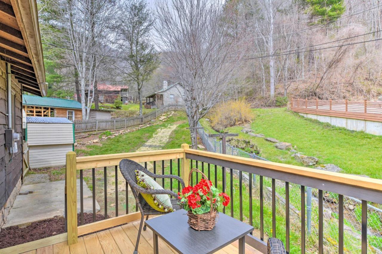 Cozy Maggie Valley Cabin, 1 Mi To Tube World! Vila Exterior foto